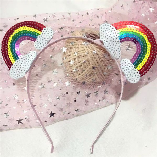 1pc ins boutique cute glitter animal ears hairbands fashion sequin rainbow hair sticks princess hair accessories headwear, Slivery;white
1pc ins boutique cute glitter animal ears hairbands fashion sequin rainbow hair sticks princess hair accessories headwear, Slivery;white