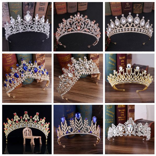 baroque rhinestone bride tiaras king queen crown wedding hair accessories crystal bridal crown wedding crystal tiara headpiece, White;golden
baroque rhinestone bride tiaras king queen crown wedding hair accessories crystal bridal crown wedding crystal tiara headpiece, White;golden