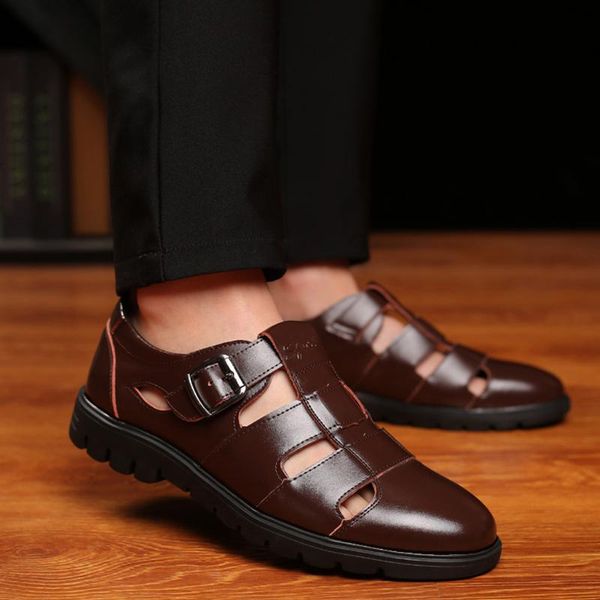men shoes pu leather summer men gentleman comfortable fashion hollow out british style leather shoes june5, Black
men shoes pu leather summer men gentleman comfortable fashion hollow out british style leather shoes june5, Black