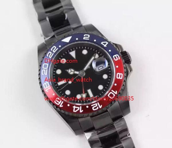luxury sapphire ii 116710 pvd coating black blue bezel &black dial 40mm automatic mechanical mens men's watch watches, Slivery;brown
luxury sapphire ii 116710 pvd coating black blue bezel &black dial 40mm automatic mechanical mens men's watch watches, Slivery;brown