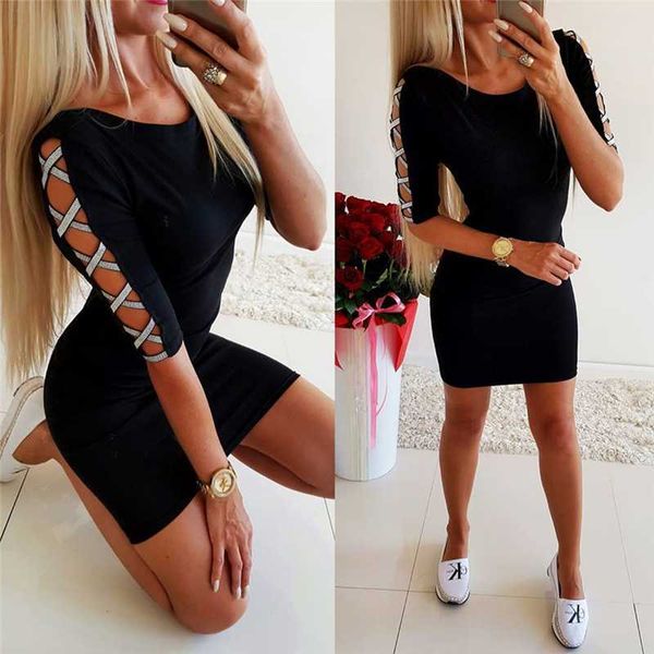 casual dresses woman fashion women clothing black slim skinny bodycon dress hollowed bandage party tempting mini, Black;gray
casual dresses woman fashion women clothing black slim skinny bodycon dress hollowed bandage party tempting mini, Black;gray