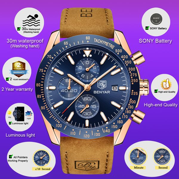 strap benyar men relogio sport watches masculino quartz chronograph watch silicone clock waterproof men gqrkr, Slivery;brown
strap benyar men relogio sport watches masculino quartz chronograph watch silicone clock waterproof men gqrkr, Slivery;brown