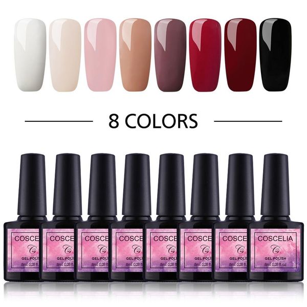 6/8 colors gel nail polish kit nail art uv led gel set for manicure long lasting polish kit soak off varnishes
6/8 colors gel nail polish kit nail art uv led gel set for manicure long lasting polish kit soak off varnishes