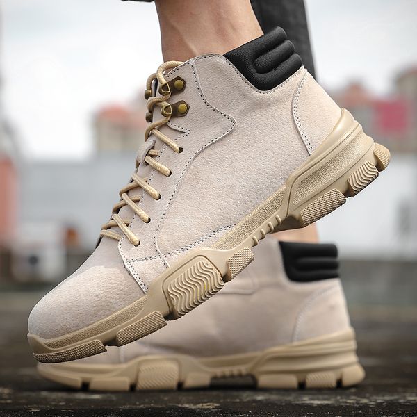 large size 38-56 new fashion comfortable men boots ankle rubber combat boots casual shoes outdoor working safety, Black
large size 38-56 new fashion comfortable men boots ankle rubber combat boots casual shoes outdoor working safety, Black