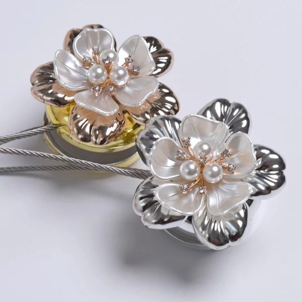 gold silver flower wire curtains tieback magnet curtains buckle magnetic curtain holder curtain strap accessories 1pc
gold silver flower wire curtains tieback magnet curtains buckle magnetic curtain holder curtain strap accessories 1pc