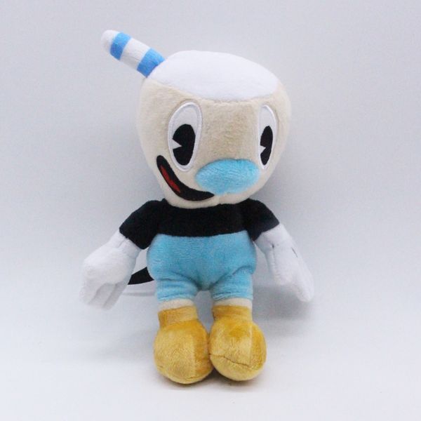 25cm game cuphead plush toy mugman plush dolls toys for children