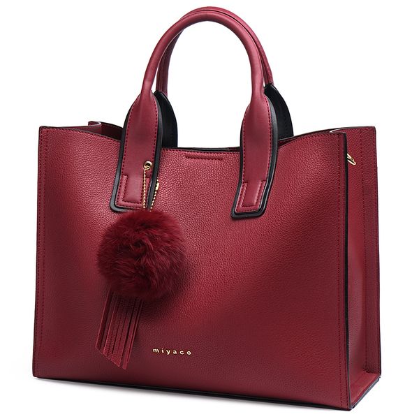 miyaco brand women handbag totes bags for women messenger bag purses and handbags leather hand bag with fur ball tassel c19022101
miyaco brand women handbag totes bags for women messenger bag purses and handbags leather hand bag with fur ball tassel c19022101