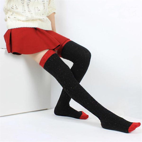 socks & hosiery wholesale- autumn winter wool women stockings warm fashion thigh high over the knee long absorbent breathable qr4431, Black;white
socks & hosiery wholesale- autumn winter wool women stockings warm fashion thigh high over the knee long absorbent breathable qr4431, Black;white