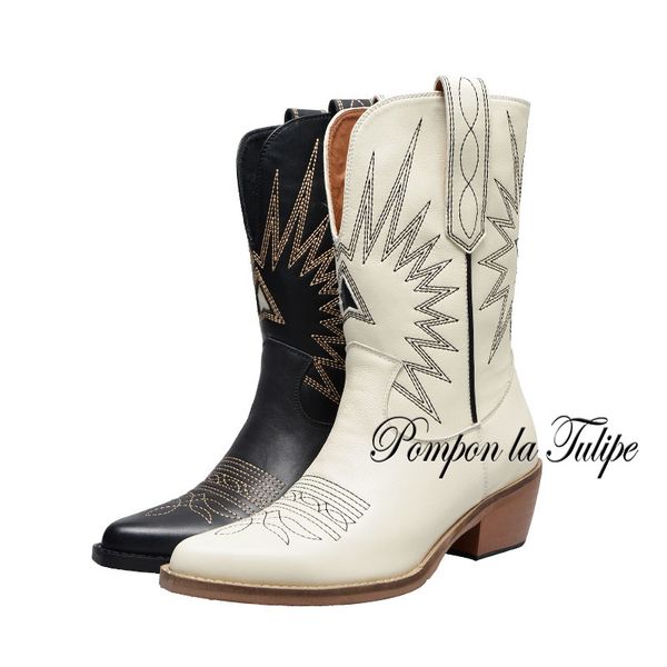 bhs 9011162 chic retro embroider genuine cow leather 5.5cm chunky heel cowboy stylish comfy casual western women fashion boots, Black
bhs 9011162 chic retro embroider genuine cow leather 5.5cm chunky heel cowboy stylish comfy casual western women fashion boots, Black