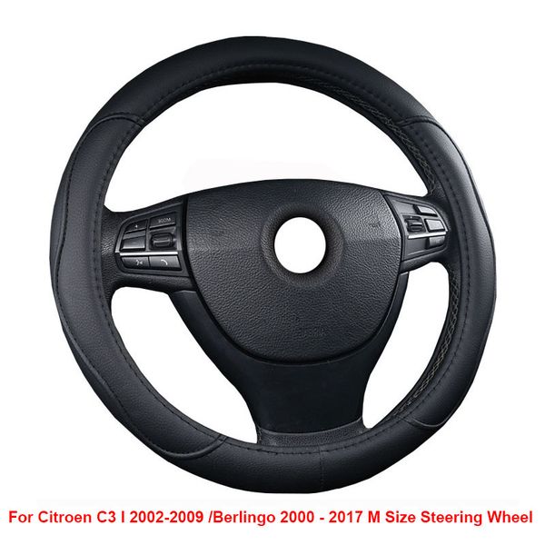 car steering wheel cover wrap for c3 i 2002 - 2009 berlingo 2000 - 2017 m size round steering wheel car accessories
car steering wheel cover wrap for c3 i 2002 - 2009 berlingo 2000 - 2017 m size round steering wheel car accessories