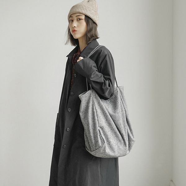 women woolen canvas bags scottish pattern vintage plaid female extra large capacity big tote handbag ladies casual shoulder bag
women woolen canvas bags scottish pattern vintage plaid female extra large capacity big tote handbag ladies casual shoulder bag
