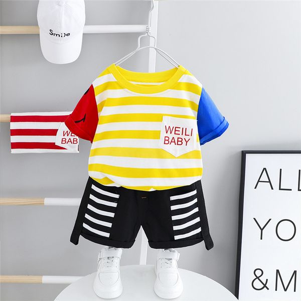 baby clothing set for boys girls cute summer casual clothes set striped shorts suits kids boys clothes, White
baby clothing set for boys girls cute summer casual clothes set striped shorts suits kids boys clothes, White