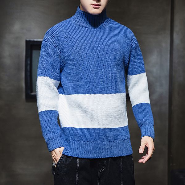2019 new winter mens christmas sweater thick warm patchwork pullover men turtleneck jumpers knitted casual pull homme, White;black
2019 new winter mens christmas sweater thick warm patchwork pullover men turtleneck jumpers knitted casual pull homme, White;black