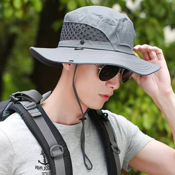 boonie bucket hat cap fishing hunting safari summer men sun hat fishermans men and women outdoor caps straw bucket, Blue;gray
boonie bucket hat cap fishing hunting safari summer men sun hat fishermans men and women outdoor caps straw bucket, Blue;gray