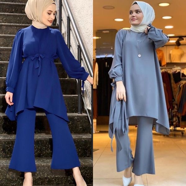 wepbel good quality muslim women set plus size loose + pants arab girls' clothing muslim suit two piece set and pants, White
wepbel good quality muslim women set plus size loose + pants arab girls' clothing muslim suit two piece set and pants, White