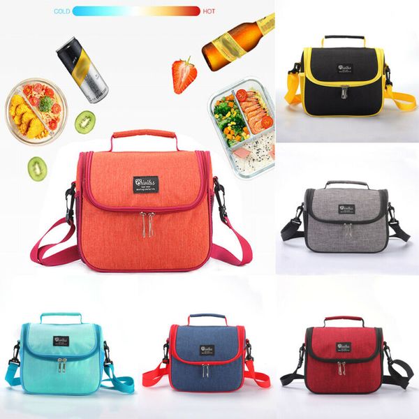 lunch bag tote cold insulated thermal cooler work school travel picnic case, Blue;pink
lunch bag tote cold insulated thermal cooler work school travel picnic case, Blue;pink