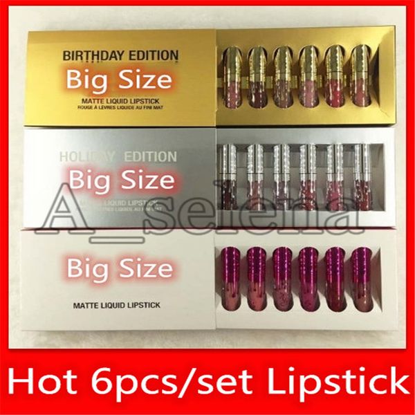 famous brand lip makeup holiday edition lip gloss kit birthday edition matte liquid lipstick valentine edition 6pcs set lipgloss
famous brand lip makeup holiday edition lip gloss kit birthday edition matte liquid lipstick valentine edition 6pcs set lipgloss