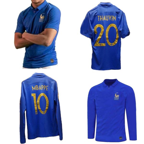 New 1919 2019 france griezmann mbappe centenary anniver ary edition occer jer ey long leeve giroud kante zidane football hirt 2019
New 1919 2019 france griezmann mbappe centenary anniver ary edition occer jer ey long leeve giroud kante zidane football hirt 2019