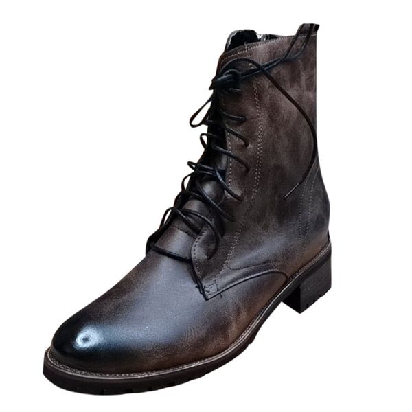 sagace men's outdoor classic flat shoes round head low heel strap western knight work boots retro men's low tie with boots, Black
sagace men's outdoor classic flat shoes round head low heel strap western knight work boots retro men's low tie with boots, Black