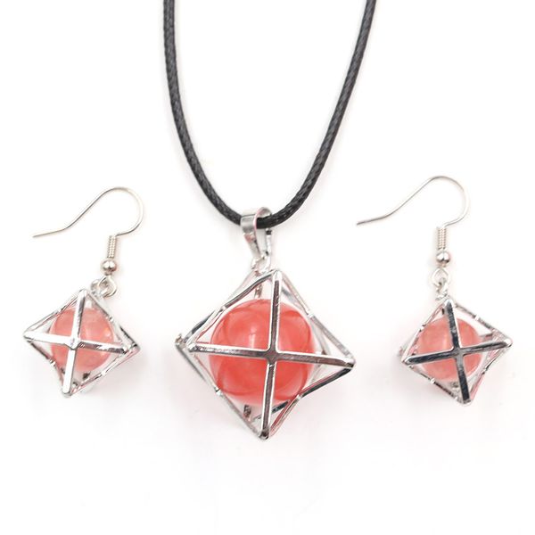 wholesale 5 pcs silver plated merkaba symbol star point pendant rope chain necklace drop earrings many colors stone jewelry sets
wholesale 5 pcs silver plated merkaba symbol star point pendant rope chain necklace drop earrings many colors stone jewelry sets