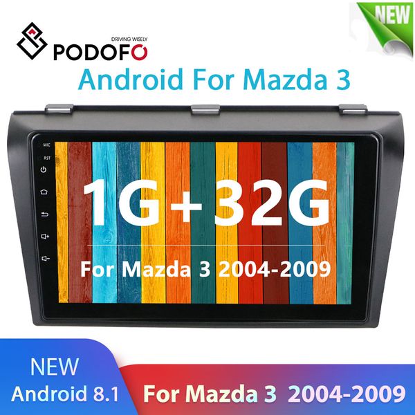 podofo for mazda 3 2004-2009 maxx axela android 8.1 car dvd gps radio stereo wifi map quad core 2 din car multimedia player
podofo for mazda 3 2004-2009 maxx axela android 8.1 car dvd gps radio stereo wifi map quad core 2 din car multimedia player