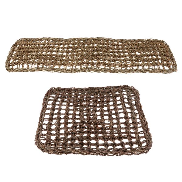 2pcs reptile hammock lounger natural seagrass corner hammock
2pcs reptile hammock lounger natural seagrass corner hammock