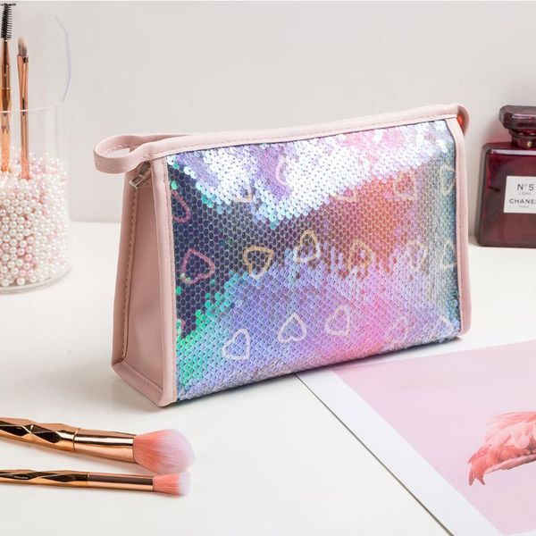 lady large capacity cosmetic bag fashion beauty dropshipping sequins maquillage rangement makeup bag make up wholesale
lady large capacity cosmetic bag fashion beauty dropshipping sequins maquillage rangement makeup bag make up wholesale