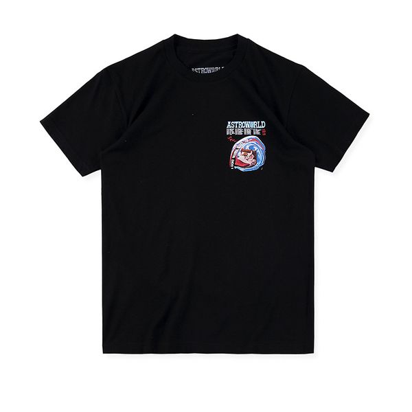 fashion short sleeve men's astroworld tour travis scott letter print hip hop men's wild tide, White;black
fashion short sleeve men's astroworld tour travis scott letter print hip hop men's wild tide, White;black
