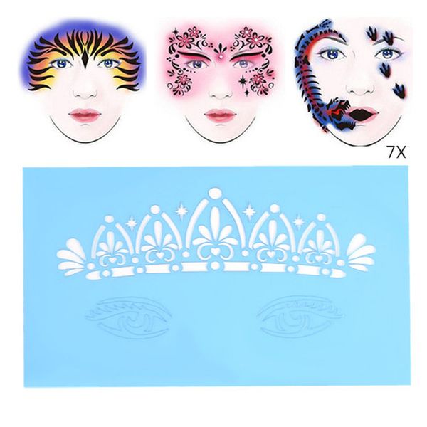 10 styles reusable face paint airbrush glitter tattoo temporary stencil body paint facial makeup template drawing tattoo
10 styles reusable face paint airbrush glitter tattoo temporary stencil body paint facial makeup template drawing tattoo