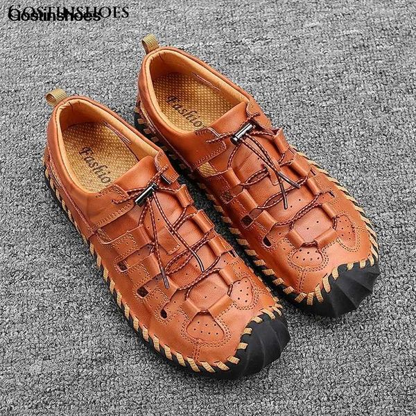 sandalen man sandals casual fashion man sandalias erkek sandalet summer shoes men sandals cowhide genuine leather, Black
sandalen man sandals casual fashion man sandalias erkek sandalet summer shoes men sandals cowhide genuine leather, Black