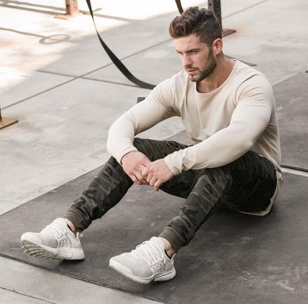 2017 new arrival men camouflage pants fitness trousers sweatpants camo casual breathable push-up skinny pants, Black
2017 new arrival men camouflage pants fitness trousers sweatpants camo casual breathable push-up skinny pants, Black