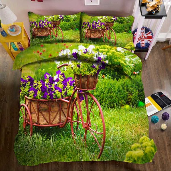 bedding sets pastoral landscape print set retro bicycle meadow pattern 3pcs duvet cover room double pillowcase
bedding sets pastoral landscape print set retro bicycle meadow pattern 3pcs duvet cover room double pillowcase