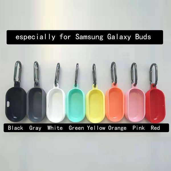 silicone tpu case cover with carabiner for samsung galaxy buds universal wireless earphone pods protective flexible scratch shock resistant
silicone tpu case cover with carabiner for samsung galaxy buds universal wireless earphone pods protective flexible scratch shock resistant