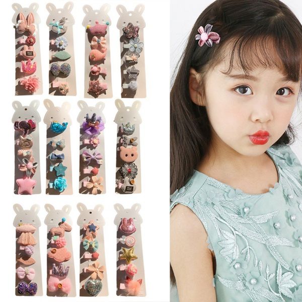 5 pcs kids infant lovely cute fashion hairpin baby girl cartoon flower bow motifs clip set beautiful hair accessories, Slivery;white
5 pcs kids infant lovely cute fashion hairpin baby girl cartoon flower bow motifs clip set beautiful hair accessories, Slivery;white