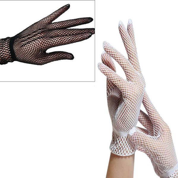 women hollow out fishnet full fingered gloves wrist length elastic sunscreen mittens party costume, Blue;gray
women hollow out fishnet full fingered gloves wrist length elastic sunscreen mittens party costume, Blue;gray