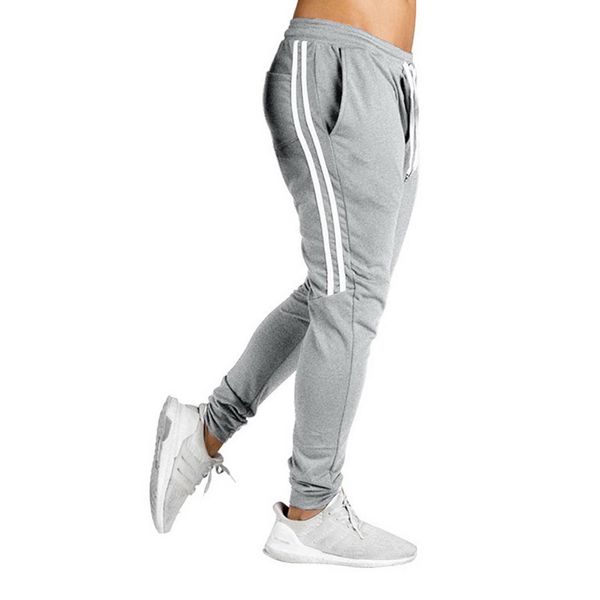 men fitness sporting pants running gym casual, training striped elastic waist medium waist pants, Black;blue
men fitness sporting pants running gym casual, training striped elastic waist medium waist pants, Black;blue