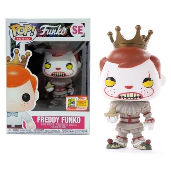 funko pop new freddy funko (pennywise) se # limited edition фигурки модель игрушки для детей подарки на день рождения
funko pop new freddy funko (pennywise) se # limited edition фигурки модель игрушки для детей подарки на день рождения