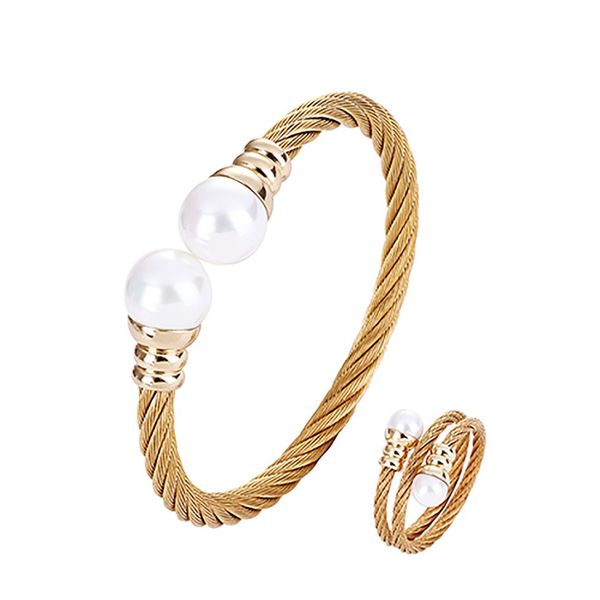 a04 stainless steel bracelet ring set female temperament jewelry ladies gift antique design women bangle elegant charms, Silver
a04 stainless steel bracelet ring set female temperament jewelry ladies gift antique design women bangle elegant charms, Silver