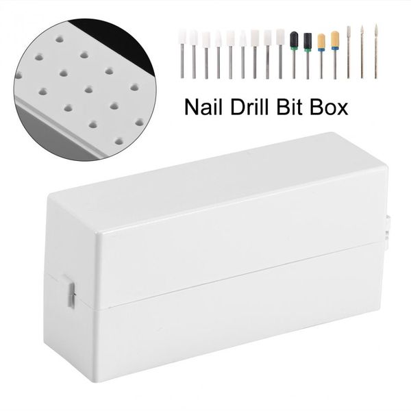 nail art equipment 30 holes drill grinding bit display storage box bits container stand rack manicure tool, Silver
nail art equipment 30 holes drill grinding bit display storage box bits container stand rack manicure tool, Silver