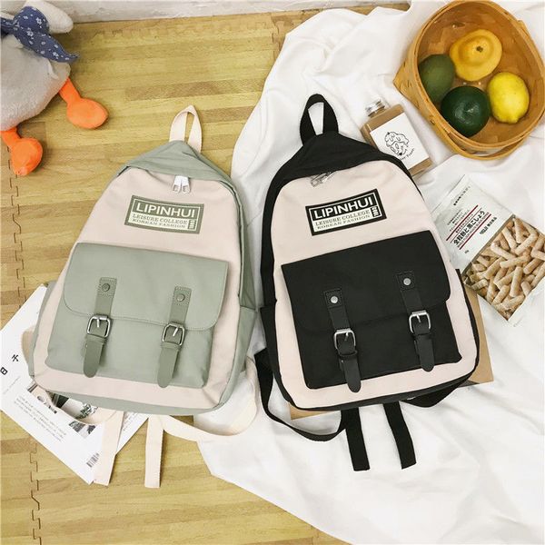 canvas backpack women school bags for teenage girls teen bagpack preppy style campus student patchwork back pack female 2020 new
canvas backpack women school bags for teenage girls teen bagpack preppy style campus student patchwork back pack female 2020 new
