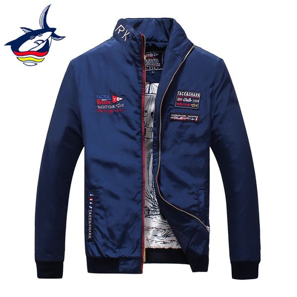 original brand mens jackets and coats luxury tace & shark embroidery jacket male clothing spring autumn mens jackets y190923, Black;brown
original brand mens jackets and coats luxury tace & shark embroidery jacket male clothing spring autumn mens jackets y190923, Black;brown