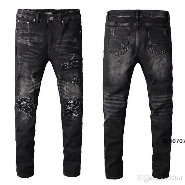 new mens distressed ripped biker jeans slim fit motorcycle biker denim for men fashion hip hop mens jeans good quality, Blue
new mens distressed ripped biker jeans slim fit motorcycle biker denim for men fashion hip hop mens jeans good quality, Blue