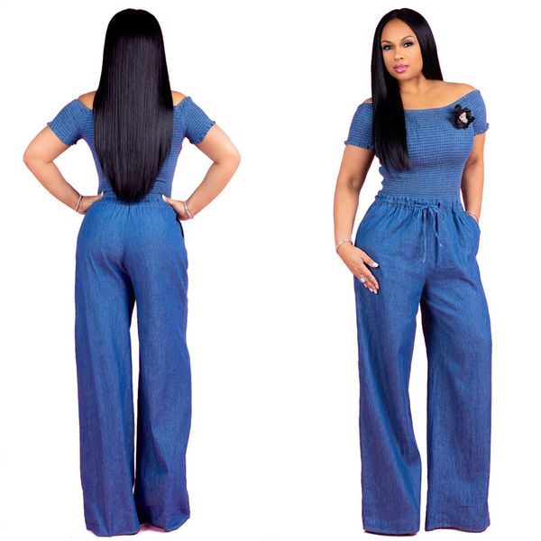 europe and the fold a word shoulder denim jumpsuits with short sleeves wide legged jumpsuits0224, Black;white
europe and the fold a word shoulder denim jumpsuits with short sleeves wide legged jumpsuits0224, Black;white