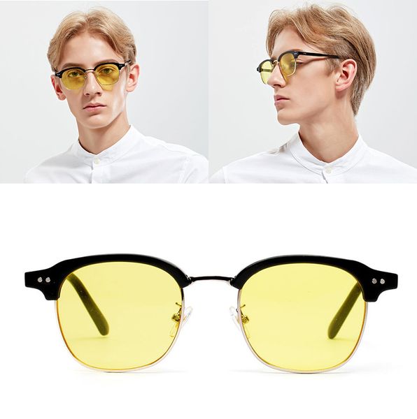jackjad 2017 new fashion half frame style tint ocean lens sunglasses vintage rivets brand design sun glasses x1290, White;black
jackjad 2017 new fashion half frame style tint ocean lens sunglasses vintage rivets brand design sun glasses x1290, White;black