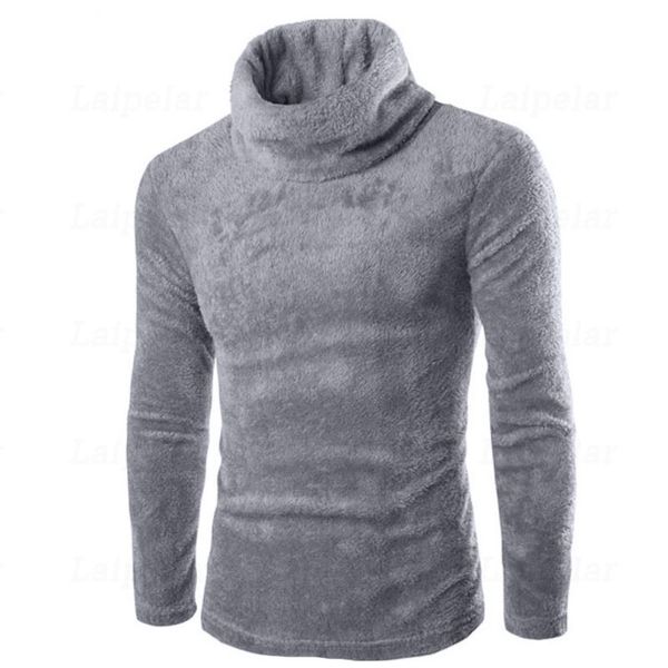 laipelar winter thick warm sweater men turtleneck slim fit pullover men velvet knitwear double collar pullovers male outwear top, White;black
laipelar winter thick warm sweater men turtleneck slim fit pullover men velvet knitwear double collar pullovers male outwear top, White;black