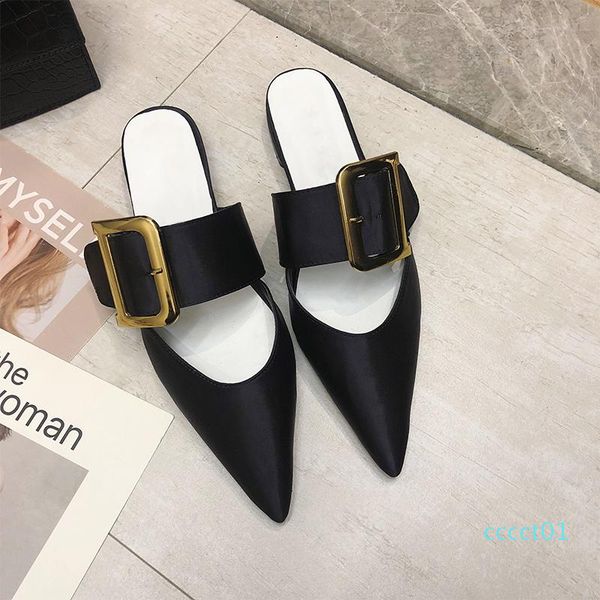 lapolaka 2019 chic fashion summer slippers casual pointed toe women shoes outdoor elegant woman shoes mules flat sandals ct01, Black
lapolaka 2019 chic fashion summer slippers casual pointed toe women shoes outdoor elegant woman shoes mules flat sandals ct01, Black