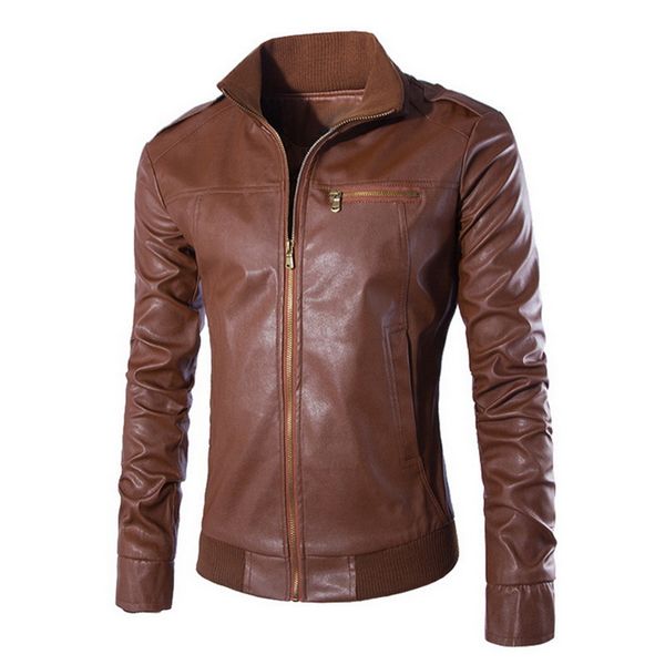 calofe men pu leather jackets 2018 fashion long sleeve zipper coats windbreakers male winter leather jacket coat plus size 3xl, Black
calofe men pu leather jackets 2018 fashion long sleeve zipper coats windbreakers male winter leather jacket coat plus size 3xl, Black