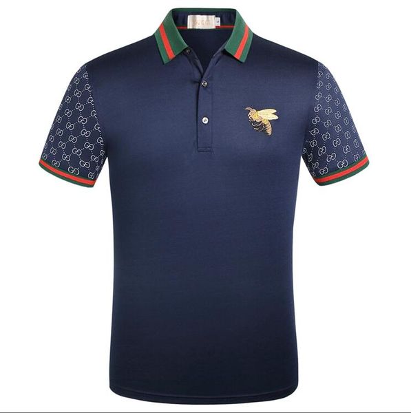 2019 ummer fa hion brand new men polo hirt t hirt nake bee floral embroidery men polo tripe luxury de igner print polo t hirt
2019 ummer fa hion brand new men polo hirt t hirt nake bee floral embroidery men polo tripe luxury de igner print polo t hirt