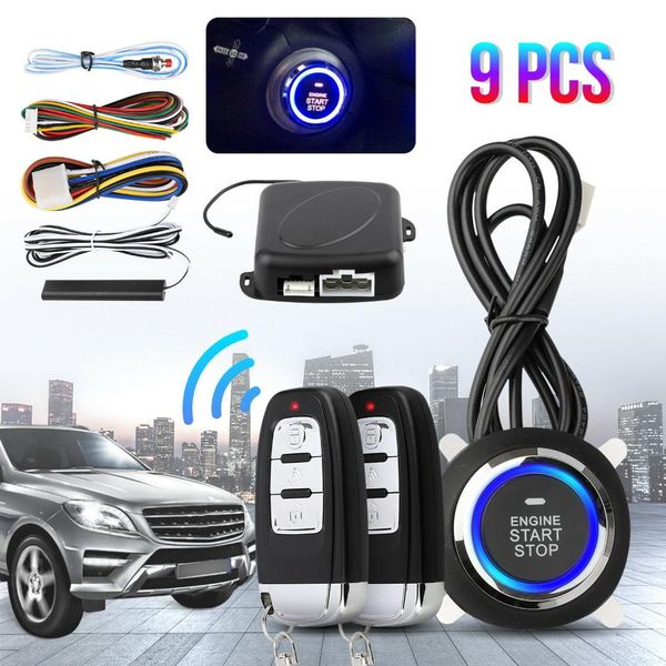 9pcs car suv keyless entry engine start keyless alarm system push button remote starter sauto car accessories
9pcs car suv keyless entry engine start keyless alarm system push button remote starter sauto car accessories