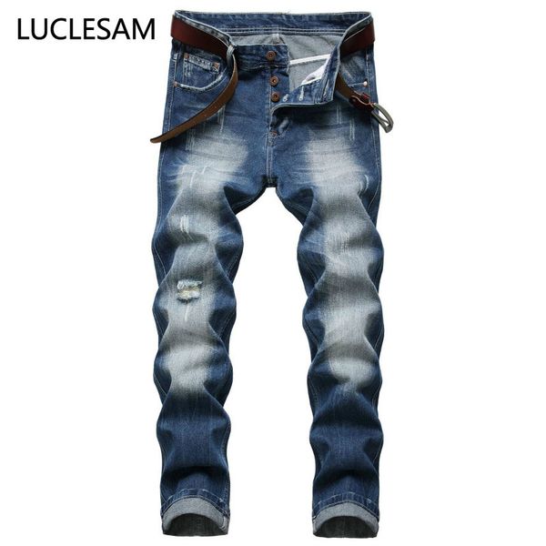 men's jeans skinny ripped men 2021 casual straight trousers hip hop biker for middle waist destoryed hole denim pants, Blue
men's jeans skinny ripped men 2021 casual straight trousers hip hop biker for middle waist destoryed hole denim pants, Blue
